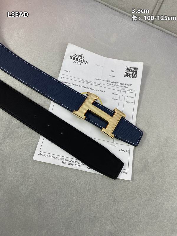 Hermes belt 38mmX100-125cm 8L (31)
