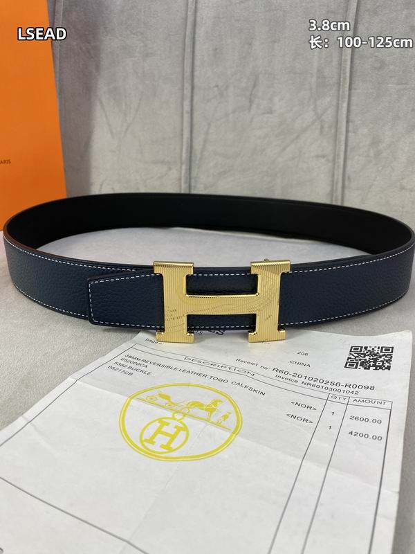 Hermes belt 38mmX100-125cm 8L (32)