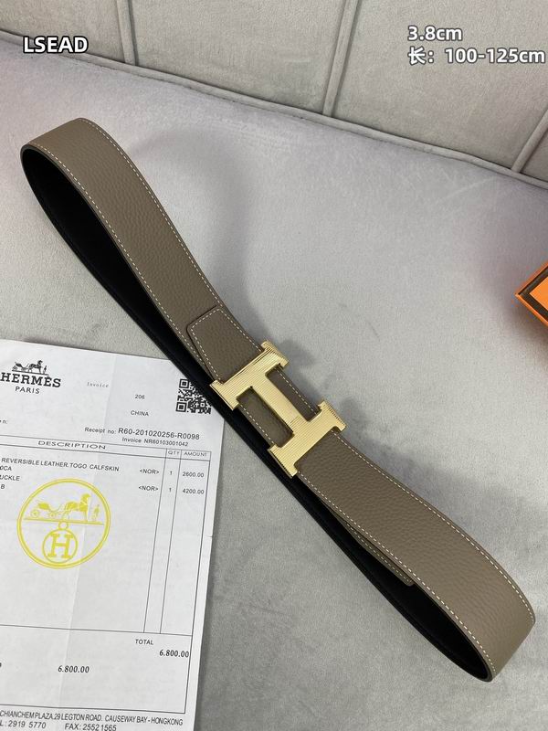 Hermes belt 38mmX100-125cm 8L (33)