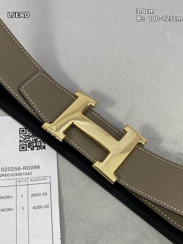 Hermes belt 38mmX100-125cm 8L (35)