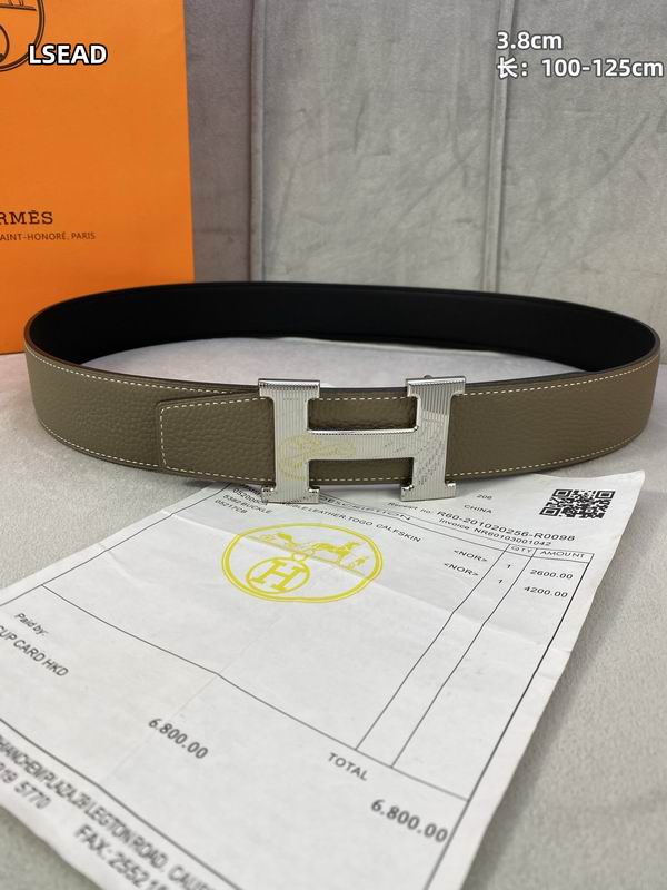 Hermes belt 38mmX100-125cm 8L (40)