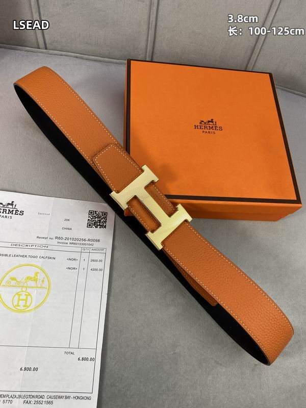 Hermes belt 38mmX100-125cm 8L (9)