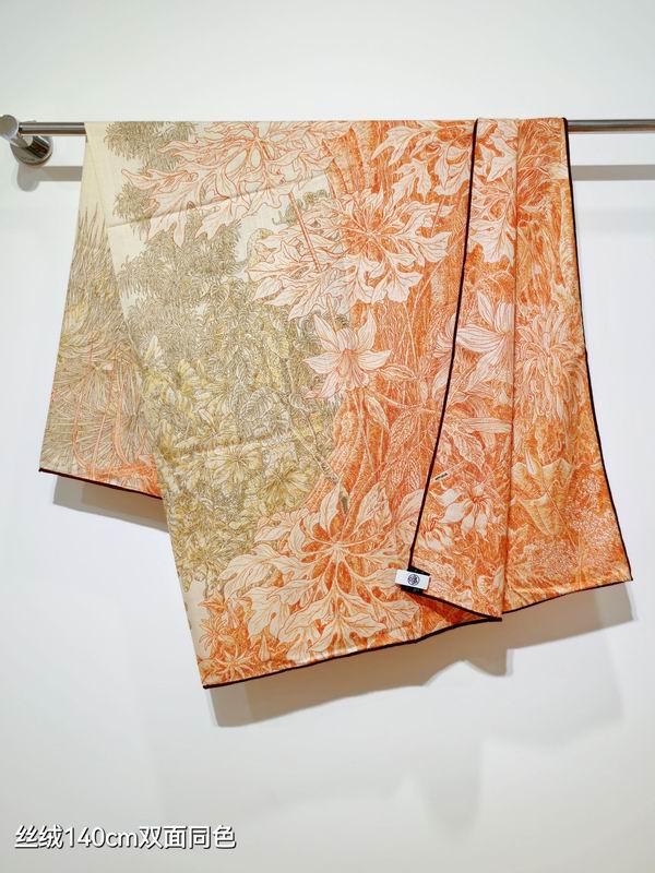 Hermes scarf 140X140cm 70%羊绒30%真丝  E06 (3)