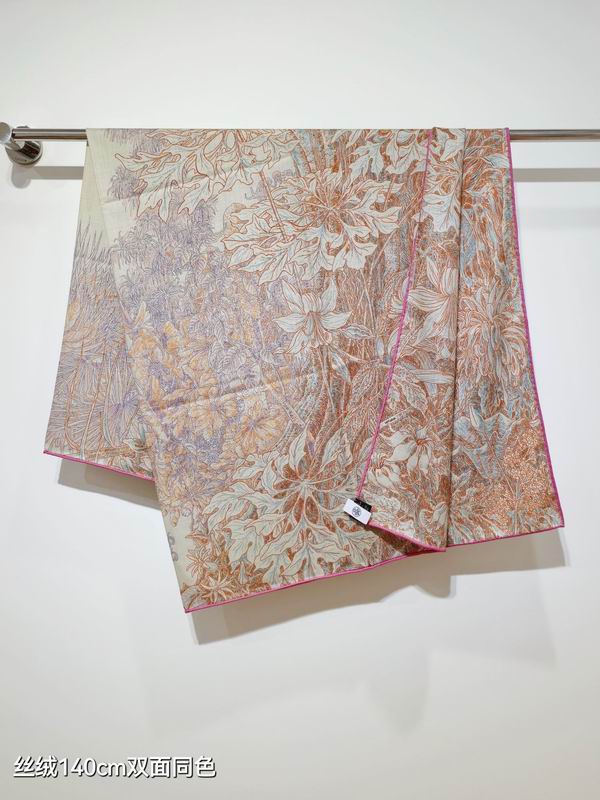 Hermes scarf 140X140cm 70%羊绒30%真丝  E06 (31)