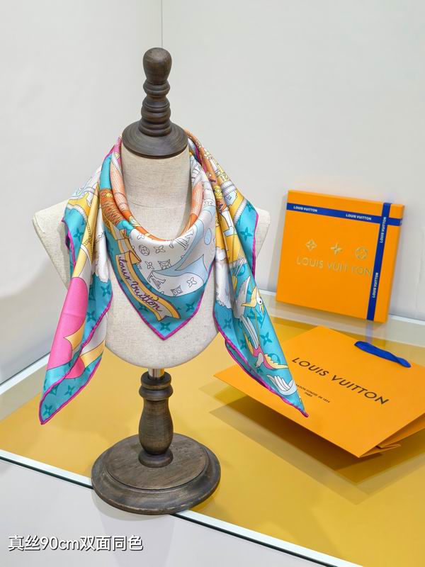 Hermes silk Scarf 90X90cm E08 (2)