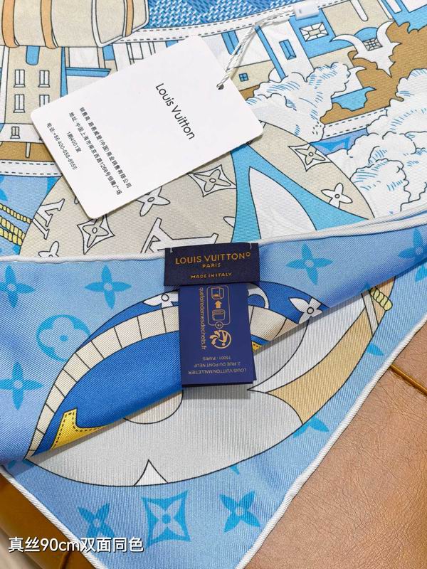 Hermes silk Scarf 90X90cm E08 (26)