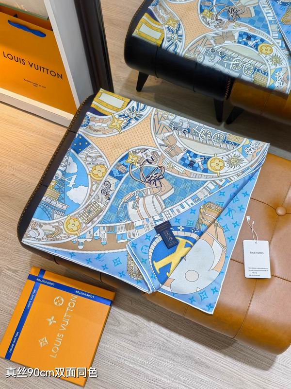 Hermes silk Scarf 90X90cm E08 (29)