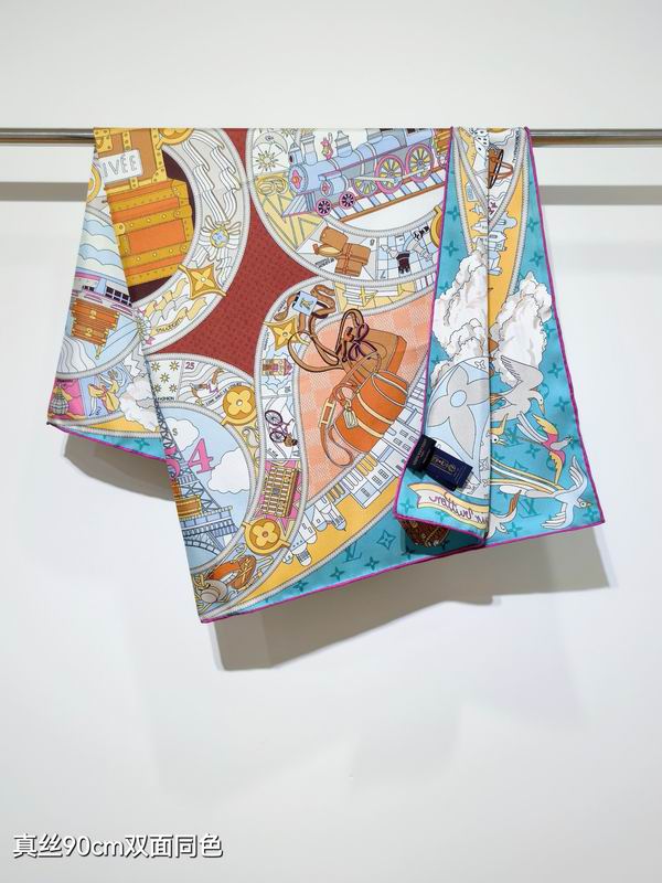 Hermes silk Scarf 90X90cm E08 (3)