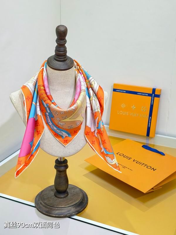 Hermes silk Scarf 90X90cm E08 (35)