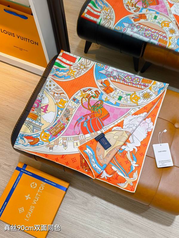 Hermes silk Scarf 90X90cm E08 (40)