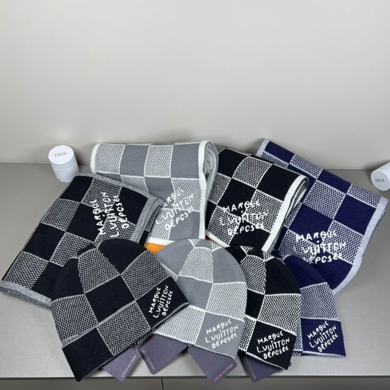 LV  scarf hat dx (9)