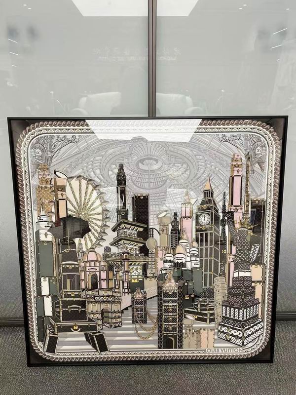 LV Scarf 135X135cm E10 (9)