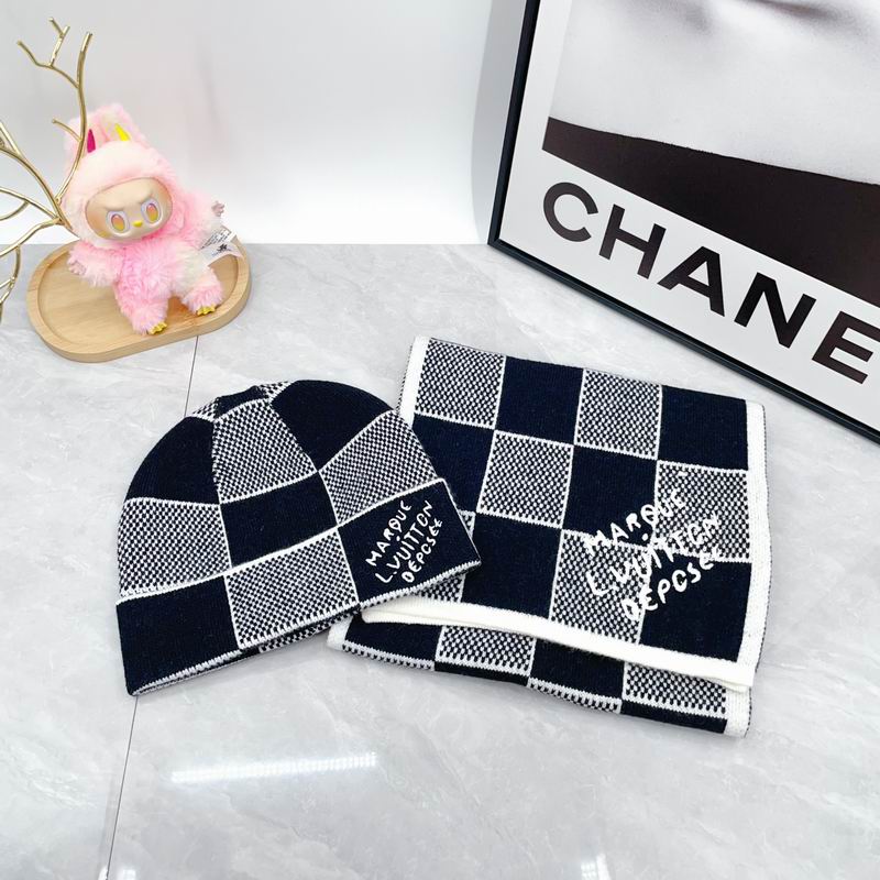 LV Scarf hat dx (19)