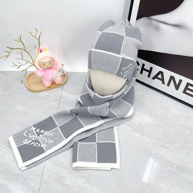 LV Scarf hat dx (42)