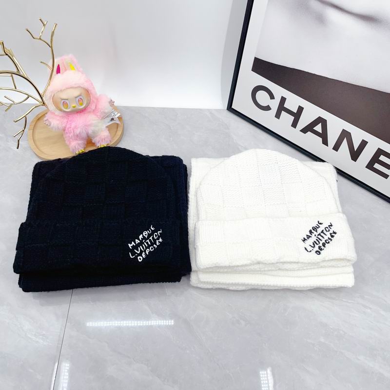 LV Scarf hat dx (46)