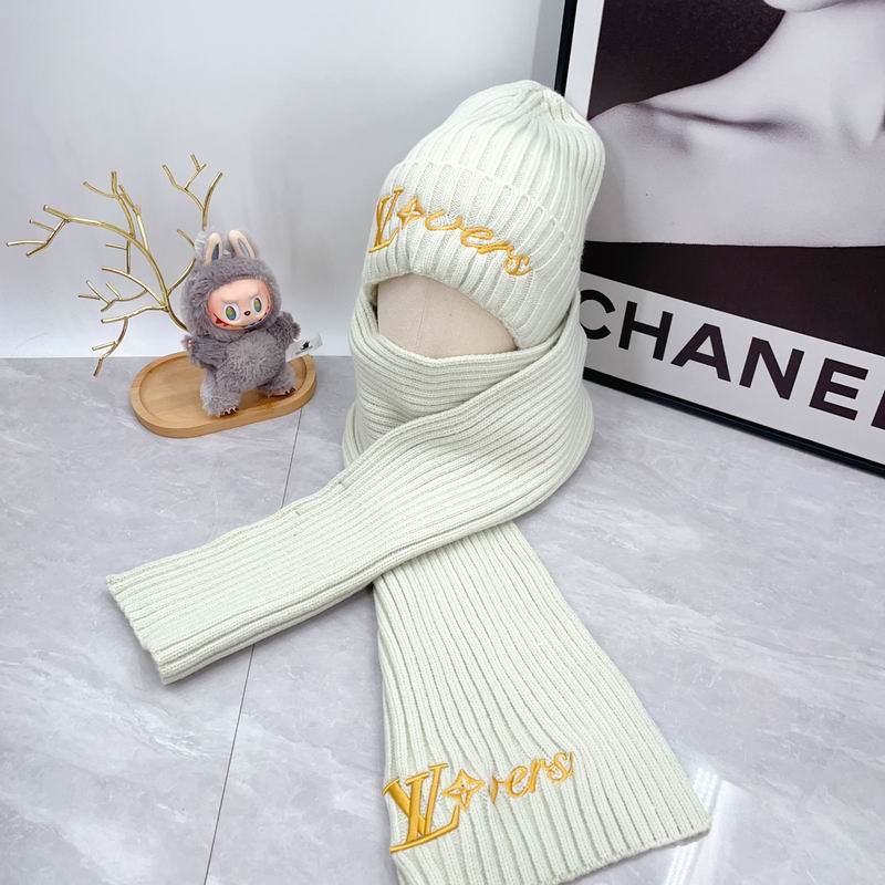 LV scarf hat dx (104)