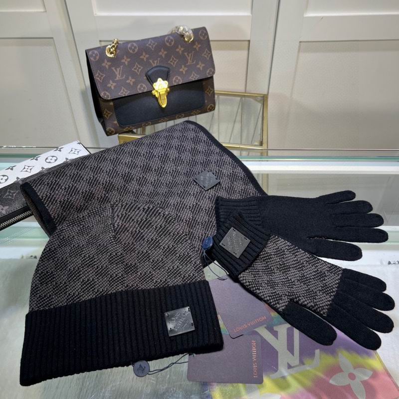 LV scarf hat gloves dx (14)