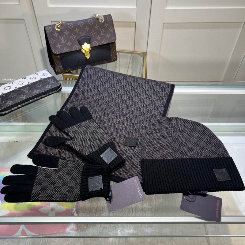 LV scarf hat gloves dx (15)