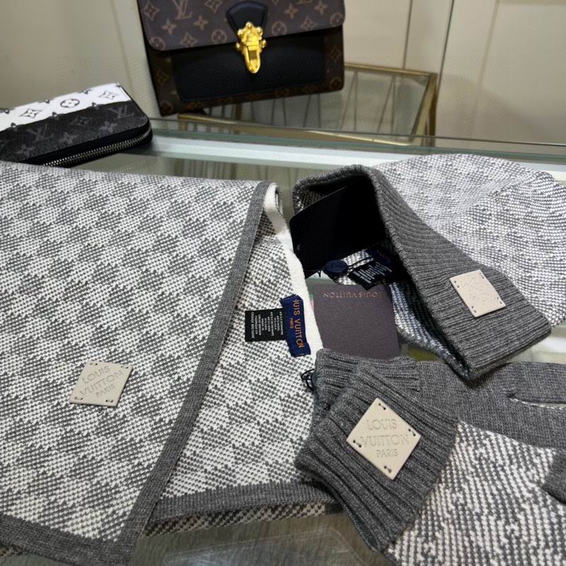 LV scarf hat gloves dx (3)