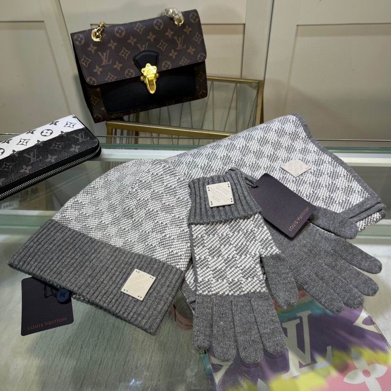 LV scarf hat gloves dx (6)