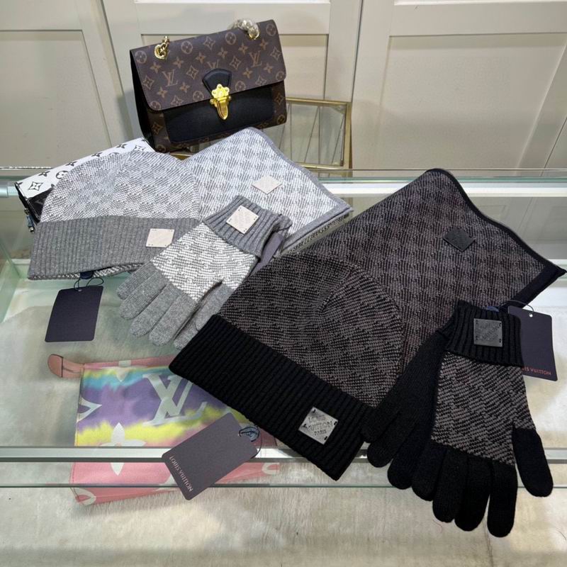 LV scarf hat gloves dx (7)