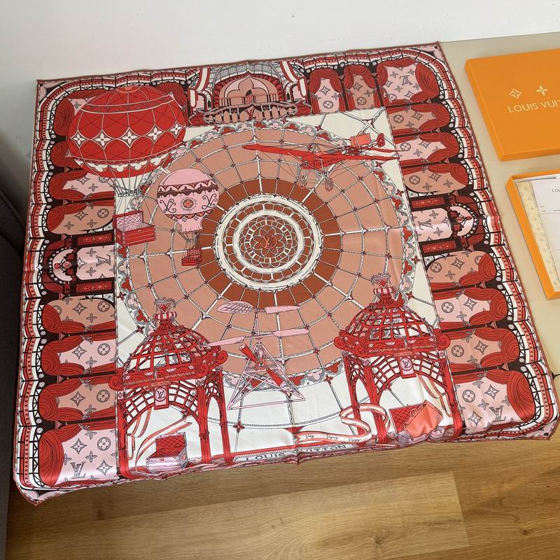 LV silk Scarf 90X90cm hm (161)