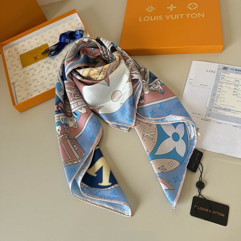 LV silk Scarf 90X90cm hm (170)