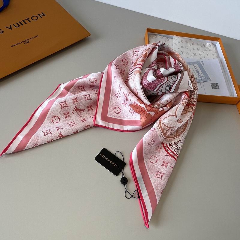LV silk Scarf 90X90cm hm (186)