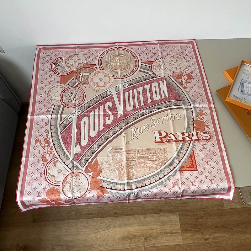 LV silk Scarf 90X90cm hm (187)