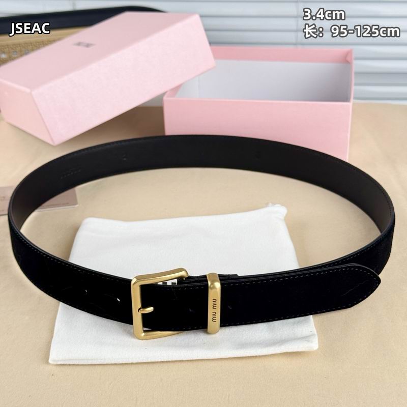MIumiu belt 34mmX95-125cm 8L (10)