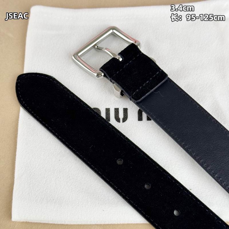 MIumiu belt 34mmX95-125cm 8L (14)