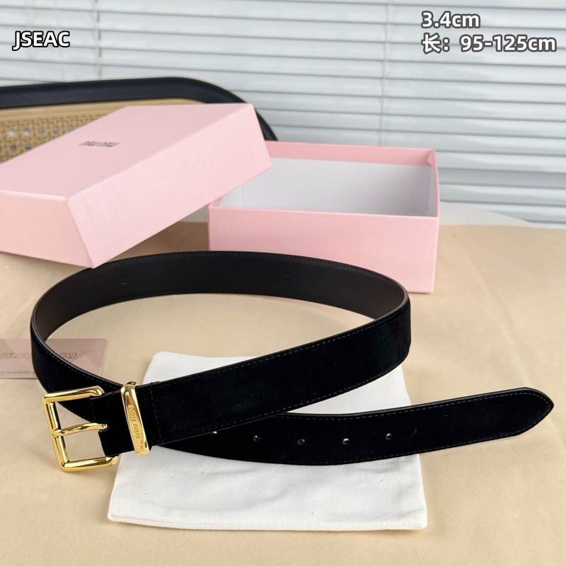 MIumiu belt 34mmX95-125cm 8L (17)