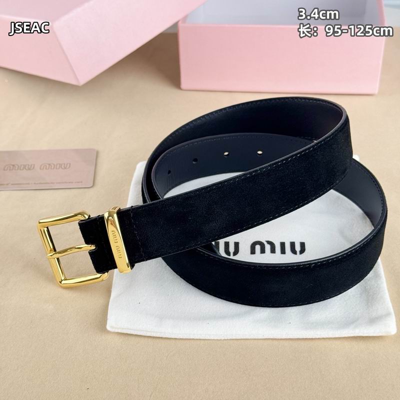 MIumiu belt 34mmX95-125cm 8L (18)