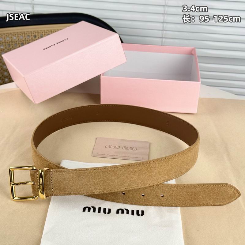 MIumiu belt 34mmX95-125cm 8L (21)