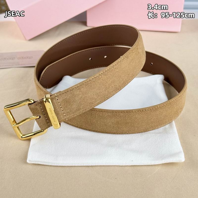MIumiu belt 34mmX95-125cm 8L (22)