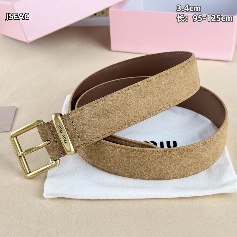 MIumiu belt 34mmX95-125cm 8L (26)