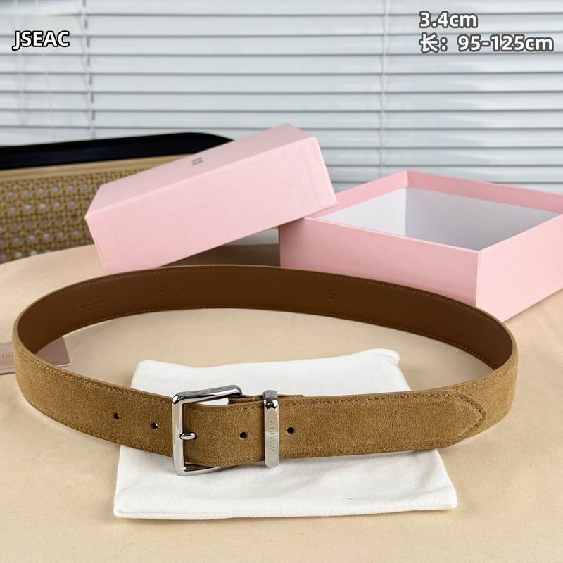 MIumiu belt 34mmX95-125cm 8L (28)