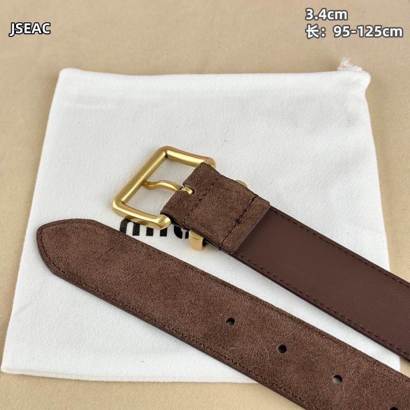 MIumiu belt 34mmX95-125cm 8L (35)