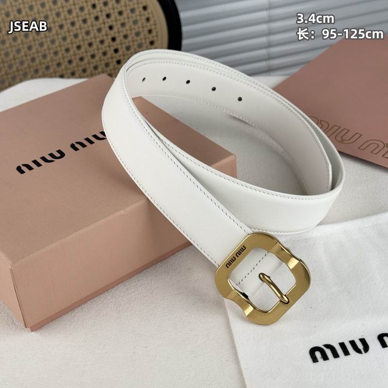 Miumiu belt 34mmX95-125cm 8L (10)