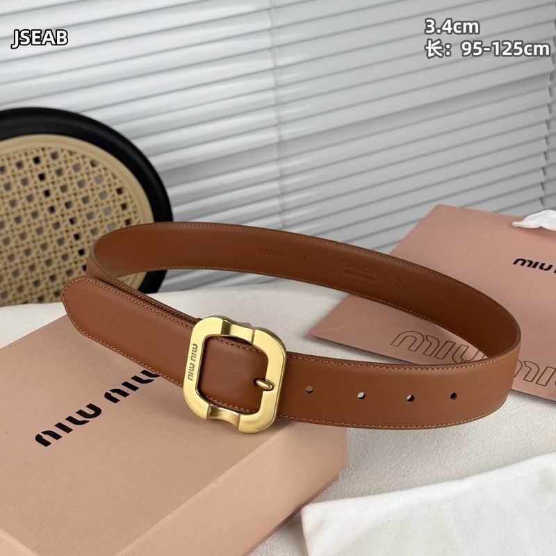 Miumiu belt 34mmX95-125cm 8L (13)