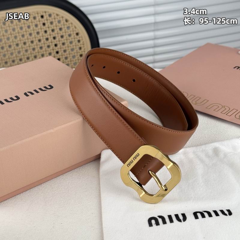 Miumiu belt 34mmX95-125cm 8L (15)