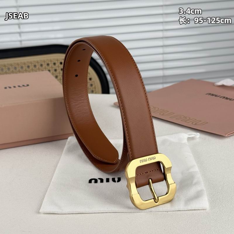 Miumiu belt 34mmX95-125cm 8L (16)