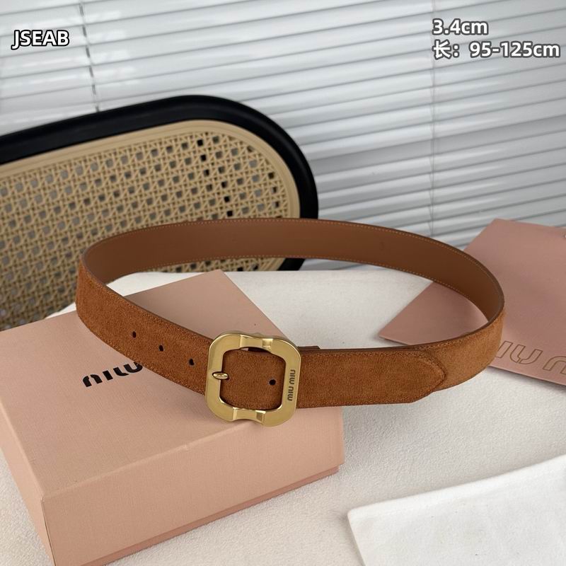 Miumiu belt 34mmX95-125cm 8L (17)
