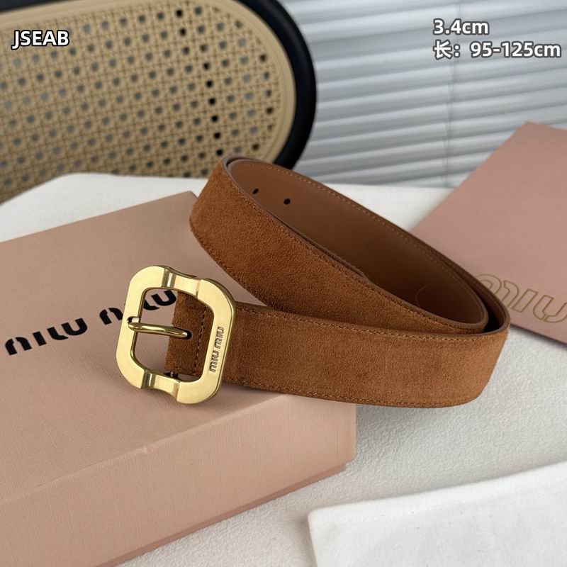 Miumiu belt 34mmX95-125cm 8L (19)
