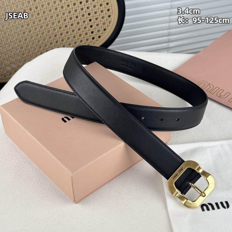 Miumiu belt 34mmX95-125cm 8L (2)
