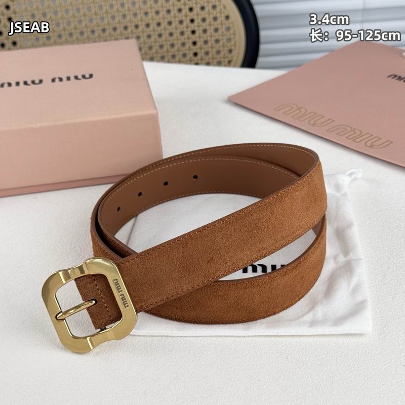 Miumiu belt 34mmX95-125cm 8L (20)