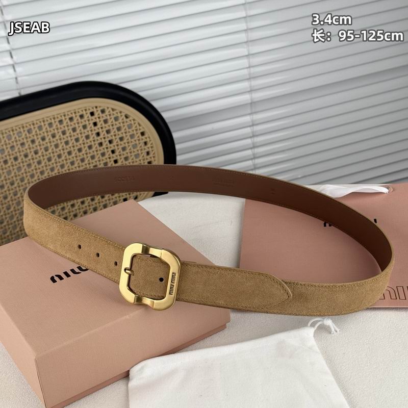 Miumiu belt 34mmX95-125cm 8L (21)
