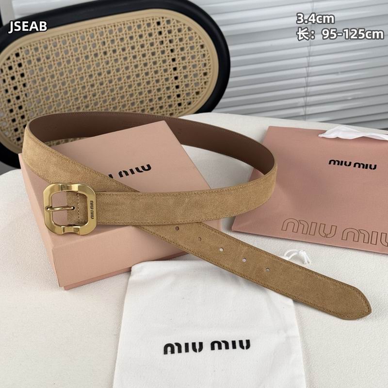 Miumiu belt 34mmX95-125cm 8L (22)