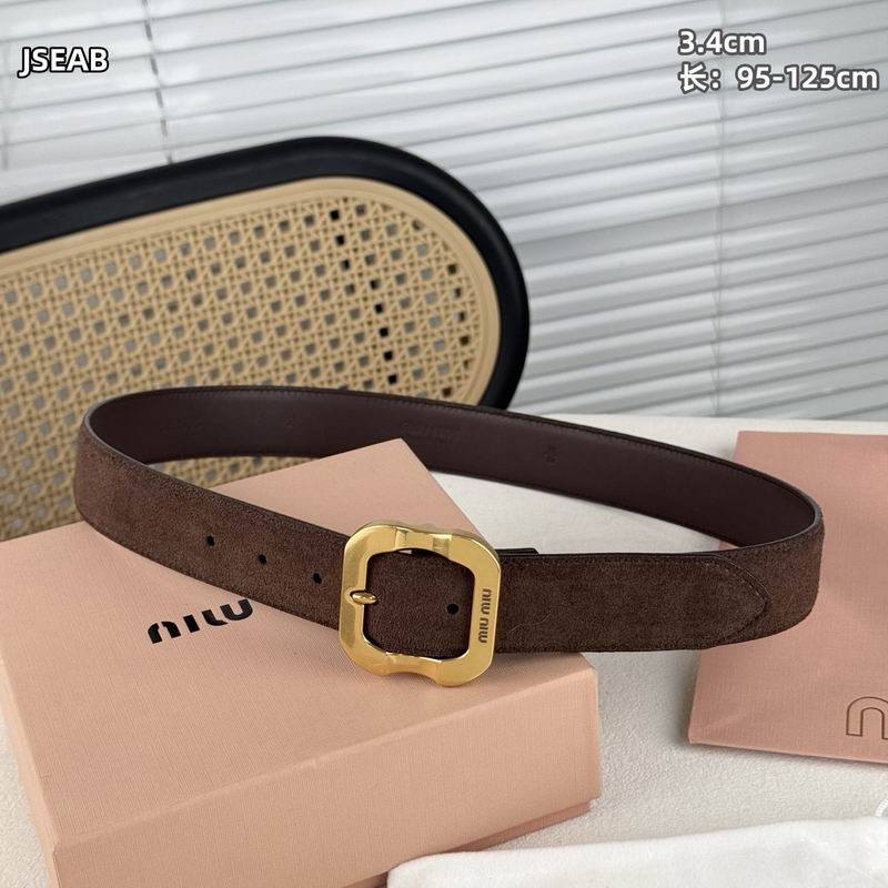 Miumiu belt 34mmX95-125cm 8L (25)
