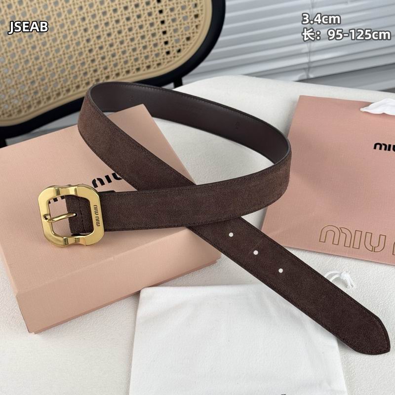 Miumiu belt 34mmX95-125cm 8L (26)